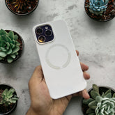 WHITE MAGSAFE SILICON CASE